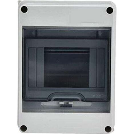 IP65 Wasserdichter Elektroverteiler für den Außenbereich, 5 Module, Oberfläche aus ABS-Kunststoff, Wasserdichter Elektroverteiler für den Außenbereich, Schaltschrank, Modulare Anschlussdose (5-fach) (1/4)