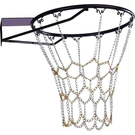 basketball net,basketball hoop chain,metal net,basketball net,steel replacement net (1/5)
