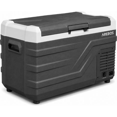 AREBOS Glacière à compresseur 26L Commande APP Connexion USB Mode ECO Fonction froid & chaud (1/5)