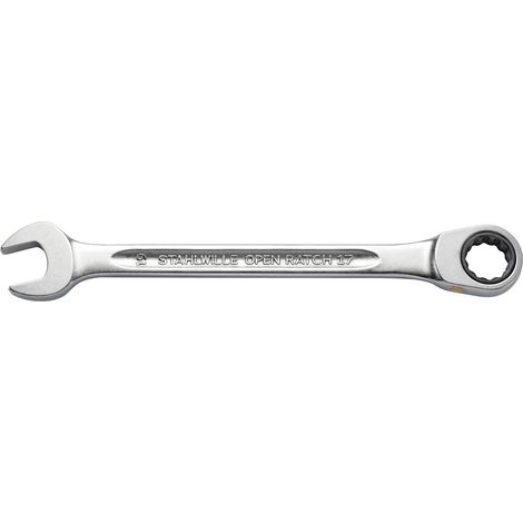 Stahlwille 40171616 Llave combinada con carraca 16 mm cromo