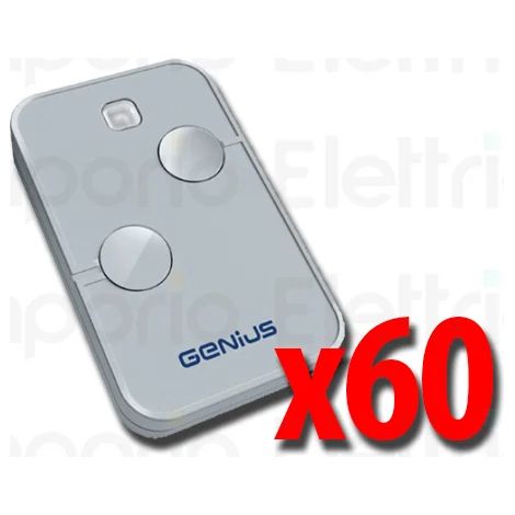 genius 60 télécommandes à 2 canaux 868mhz kilo n tx2 jlc 787034 60 (ex code 6100332) (1/2)
