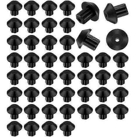 48 pieds de rechange en caoutchouc pour grille de brûleur de cuisinière à gaz GE WB2K101 (remplace WB02T10461 JN). (1/5)