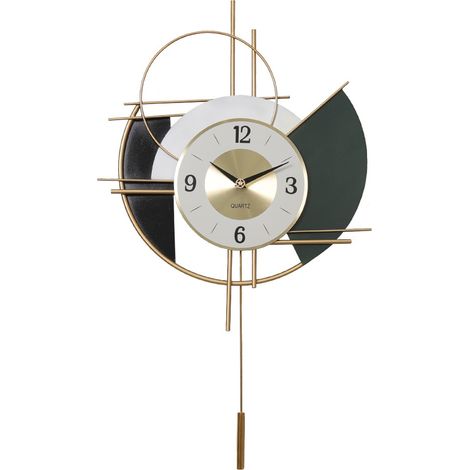 Horloge Murale Design Moderne Pendules Style Nordique Décorative (1/5)