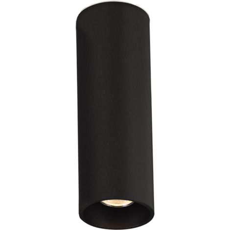 Spot plafond tube noir industriel Kaja ALU K-4235 GU10 (1/2)