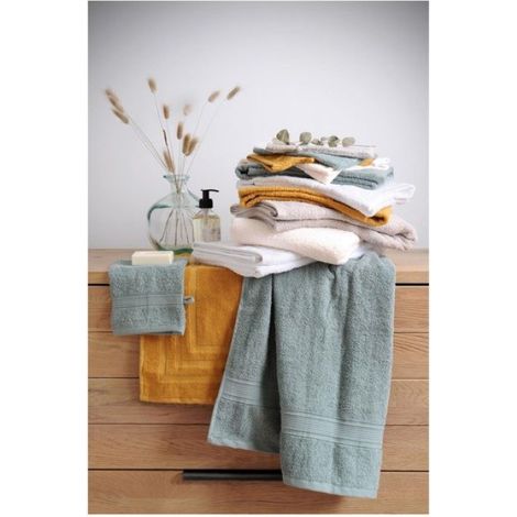 Serviette de toilette 70 x 140 cm Laguna Vert lichen (1/3)