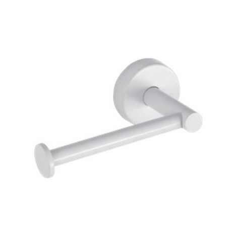 Portarotolo bagno in acciaio inox bianco opaco installazione a parete  MIRA-B kamalu