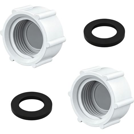 Bouchon de vidange pour Piscine, Accessoire pour Piscine 11456, Bouchon de vidange pour Filtre à Sable avec Joint torique, pour piscines Hors Sol, pièces de Rechange (1/5)