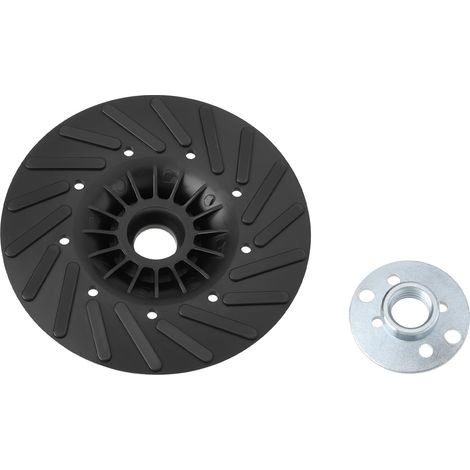 Plateau Support Fibre de Résine 4,5 in 5/8-11 pour Meuleuse d'Angle (1/5)