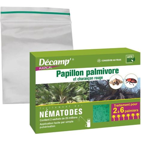 Nématodes SC anti charançon rouge du palmier 50M (1/3)