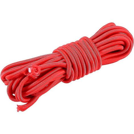 Corde élastique de 5 mètres, 4 mm x 5 mm, pour kayak ou bateau (1/5)