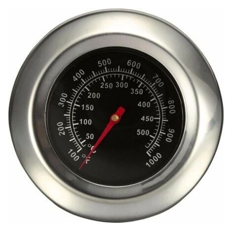 Kitchen and Barbecue Thermometer - Stainless Steel Thermometer for Oven, Barbecue, Temperature from 50°C to 500°C (1/5)