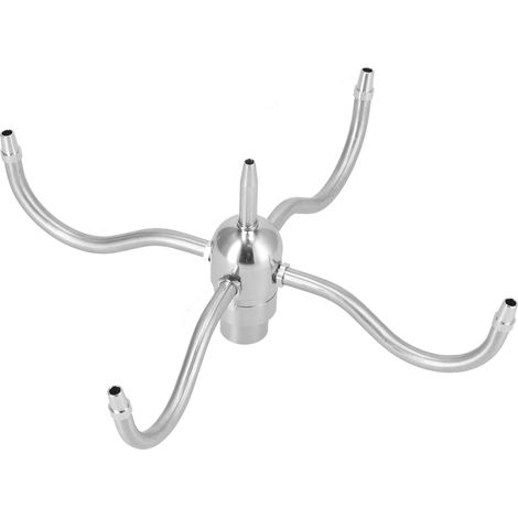 Buse rotative DN25 G1 filetage femelle acier inoxydable arroseur 4 bras fontaine à eau tournante (1/5)