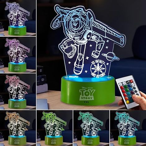 LED Night Light, USB Battery Lamp, 16 Colours & 4 Modes, Bedside Table and Desk Lamp with Adjustable Brightness (Multi) (1/5)