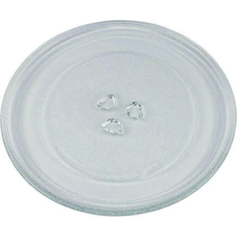 PIATTO FORNO MICROONDE UNIVERSALE DIAM MM 245 CON 3 TACCHE NO WHIRLPOOL (1/2)