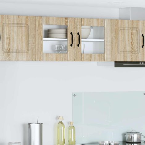 Küchenschrank Lucca Sonoma-Eiche 80 x 31 x 40 cm Holzwerkstoff