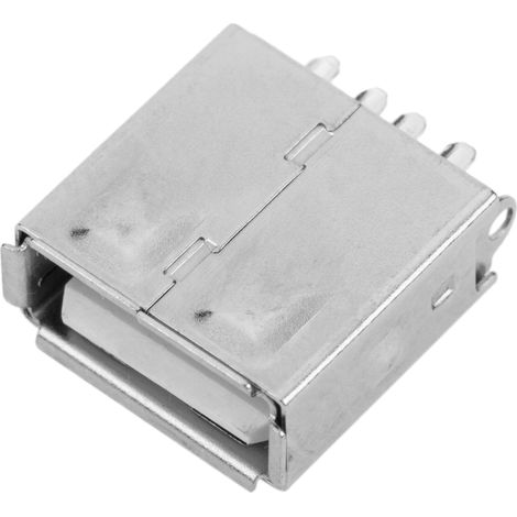 BeMatik - Conector USB tipo A hembra para soldar