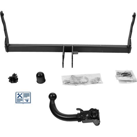 Attelage rotule démontable AUTO-HAK + faisceau Trail-Tec universel 7 broches - VW T-CROSS (1/2)