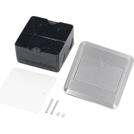 Boîtier de connexion de table, multiprise de bureau pour salle de conférence, comptoir, 2 prises réseau CAT6