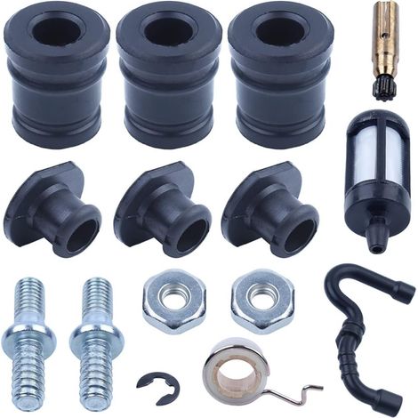 Kit de tuercas de barra de manguera de combustible para bomba de aceite para Stihl MS180 MS180C MS170 018 017 motosierra 1123 791 2800, 1123 791 7300, 1123-640-3200, 1123 64 64 40, 0 y 0 000 (1/5)