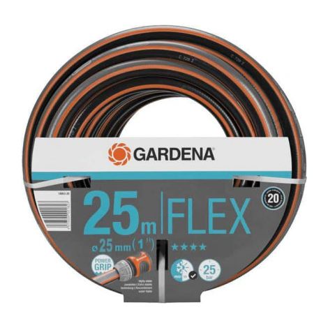 Manguera  de  agua  FLEX  L.25m  ID  25mm  GARDENA