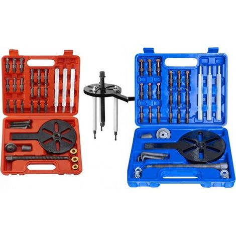 Kit 21 Pz Estrattore Disclocatore Separatore Cuscinetti Estrattori A 3 Ganasce