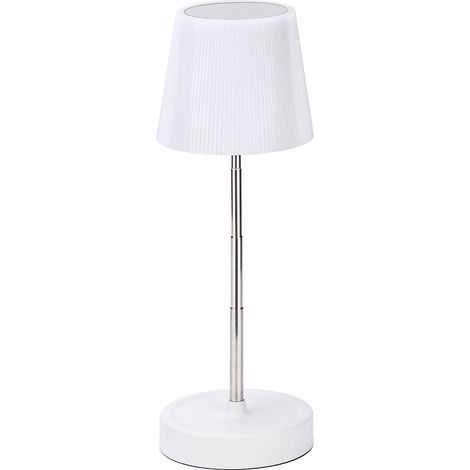 Lámpara táctil recargable con diseño plisado, retráctil, RGB y 3 temperaturas de color, decoración del hogar, lámpara de ambiente creativa