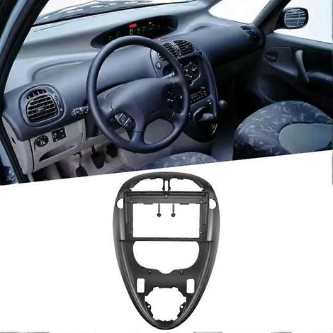 Panneau autoradio 9 pouces compatible avec Citroën Xsara Picasso 99-10, lecteur stéréo Android, panneau autoradio 2 DIN, baguette décorative de tableau de bord (1/5)