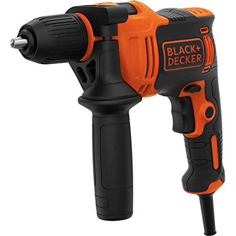BLACK+DECKER BEH710K-QS Trapano a Percussione 710 W reversibile con valigetta (1/3)