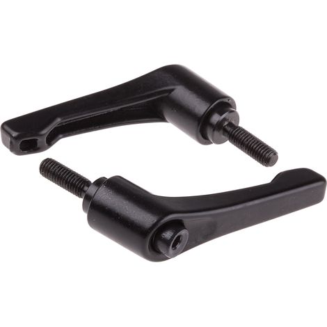 Levier de serrage RS PRO, , filetage M5, Mâle L. 16mm ( Prix pour Paquet de 2 )