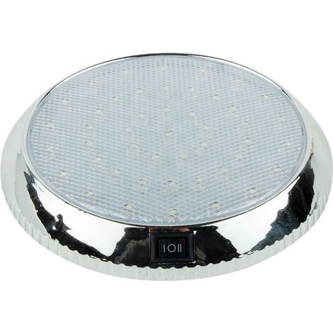 Wohnwagen-Deckenleuchte 12V – Deckenleuchte für Boot, Auto, Wohnmobil – 46 weiße LEDs (1/4)