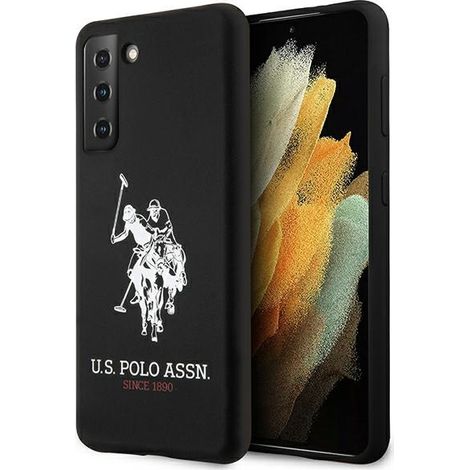 Logo en silicone noir/noir US Polo USHCS21MSLHRBK S21+ G996 (1/5)