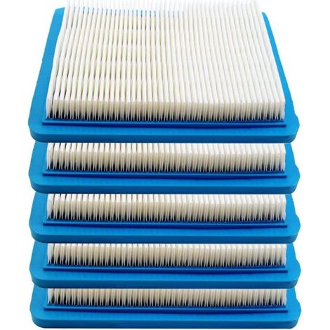 Filtre à Air de Remplacement pour Tondeuse et Tracteur – Compatible Briggs Stratton 491588S 4915885 399959 – Lot de 5 (1/4)
