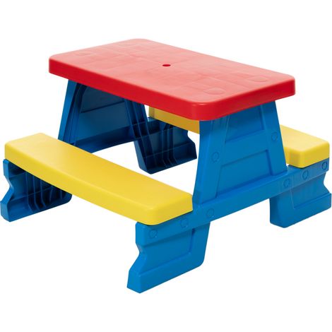 Dorex Blue 5067 Kinder-Gartentisch- und Bankset (1/4)