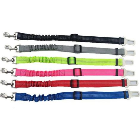 Ceinture de sécurité pour chien - Phoesky - Réglable 45-72 cm - Largeur 2,5 cm - Nylon haute qualité (1/5)