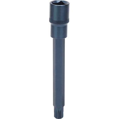 Embout de douille 12 pans en acier allié S2, outil de clé rapide pneumatique/électrique antirouille 140x12