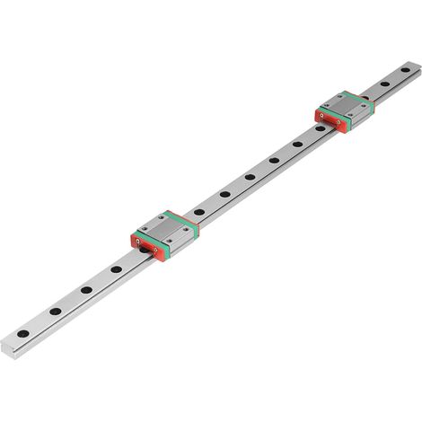 1 guide linéaire miniature MGN12 de 400 mm de long et 12 mm de large 2 blocs de glissement MGN12B (1/5)