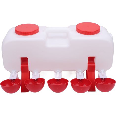 Lot de 28 abreuvoirs automatiques pour volailles (canards, oies) - Système de remplissage automatique longue durée (1/5)