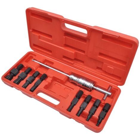 9 pcs Blind Hole Bearing Puller Tool Set vidaXL