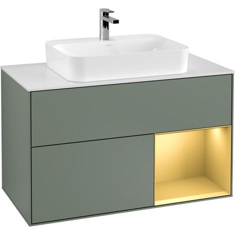 Villeroy & Boch G371HFGM Meuble sous-lavabo Finion G37 (1/2)