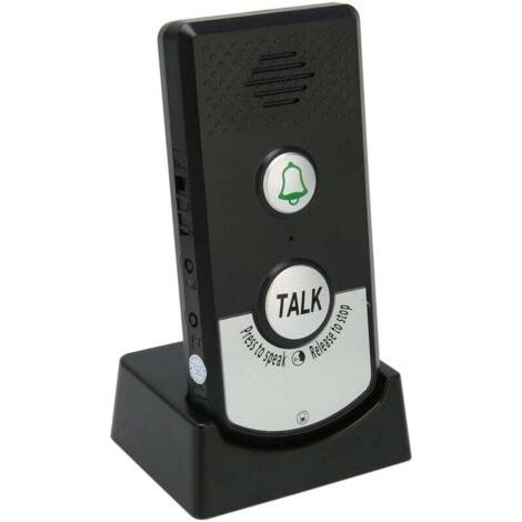 Interphone sans fil avec sonnette - Pénétration du signal optimale - Convient pour maison, hôtel, usine, hôpital - Interface utilisateur intuitive et installation simple (1/5)