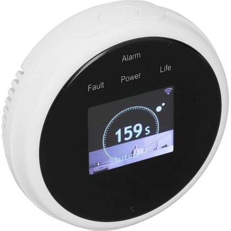 Capteur de gaz naturel Wi-Fi, alimenté par USB, détecteur intelligent d'alarme de gaz GPL, détecteur de fuites de gaz combustible (1/5)