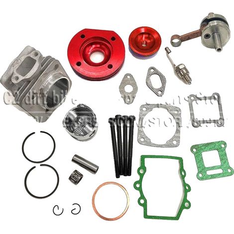 Kit de cilindros de motor, alto rendimiento, cigüeñal de círculo completo, kit rojo (1/2)
