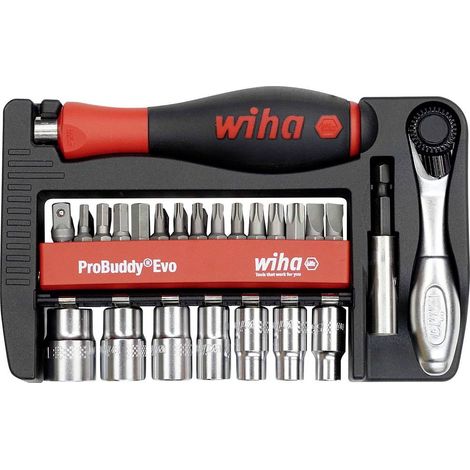 Wiha Set d'embouts et clés à douille 1/4 46960
