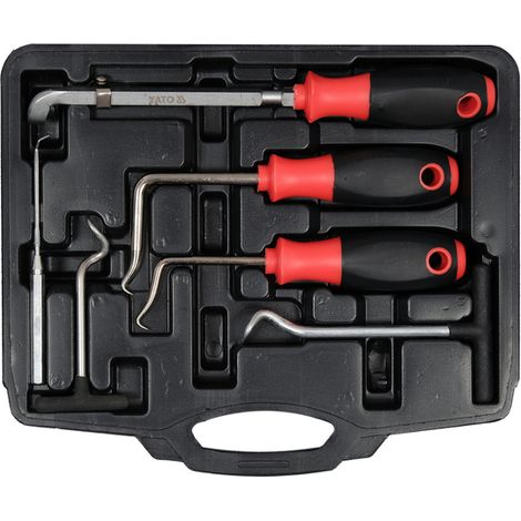 KIT DE EXTRACCIÓN DE SELLOS Y JUNTAS TÓRICAS (6 PIEZAS) - YT-08432 (1/5)