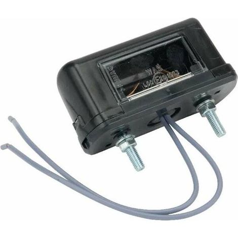 Feu éclairage plaque immatriculation arrière 12V 24V remorque camion tracteur voiture lampe phare