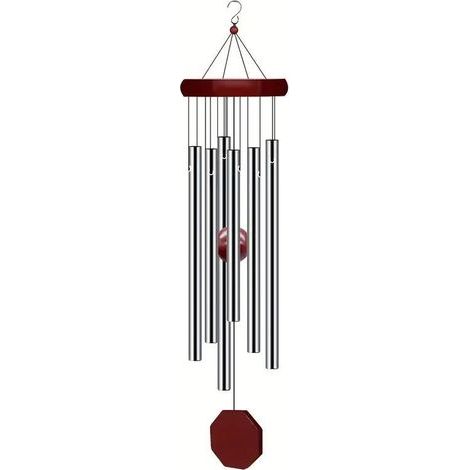 Stück Windspiel für den Außenbereich, Windspiel für den Außenbereich mit tiefem Klang und 6 Tönen (1/4)
