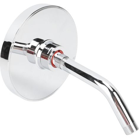 Pommeau de douche haute pression effet pluie, économie d'eau, pour salle de bain, maison ou hôtel, 15 cm (6 pouces), argent (1/5)