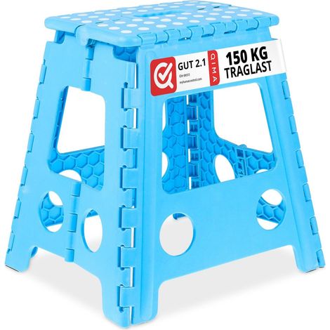 Klapphocker xl blau