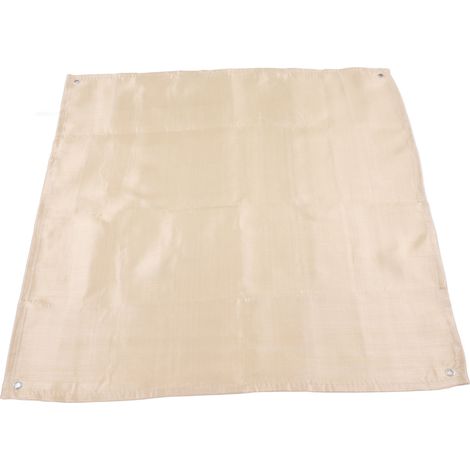 Couverture anti-feu de 1 m x 1 m pour les situations d'urgence dans les maisons, les écoles, les cheminées, les barbecues, les voitures, les bureaux et les entrepôts. (1/5)