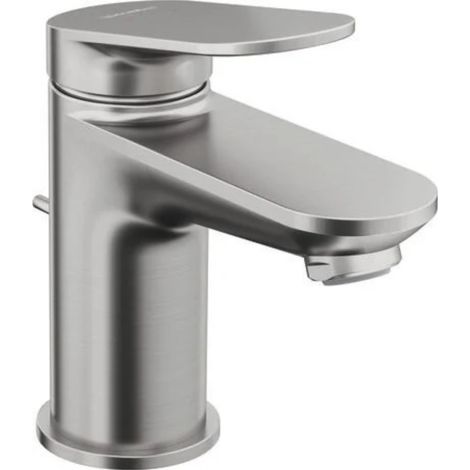 Duravit Wave - Mitigeur de lavabo avec bonde, inox brossé WA1010001070 (1/4)